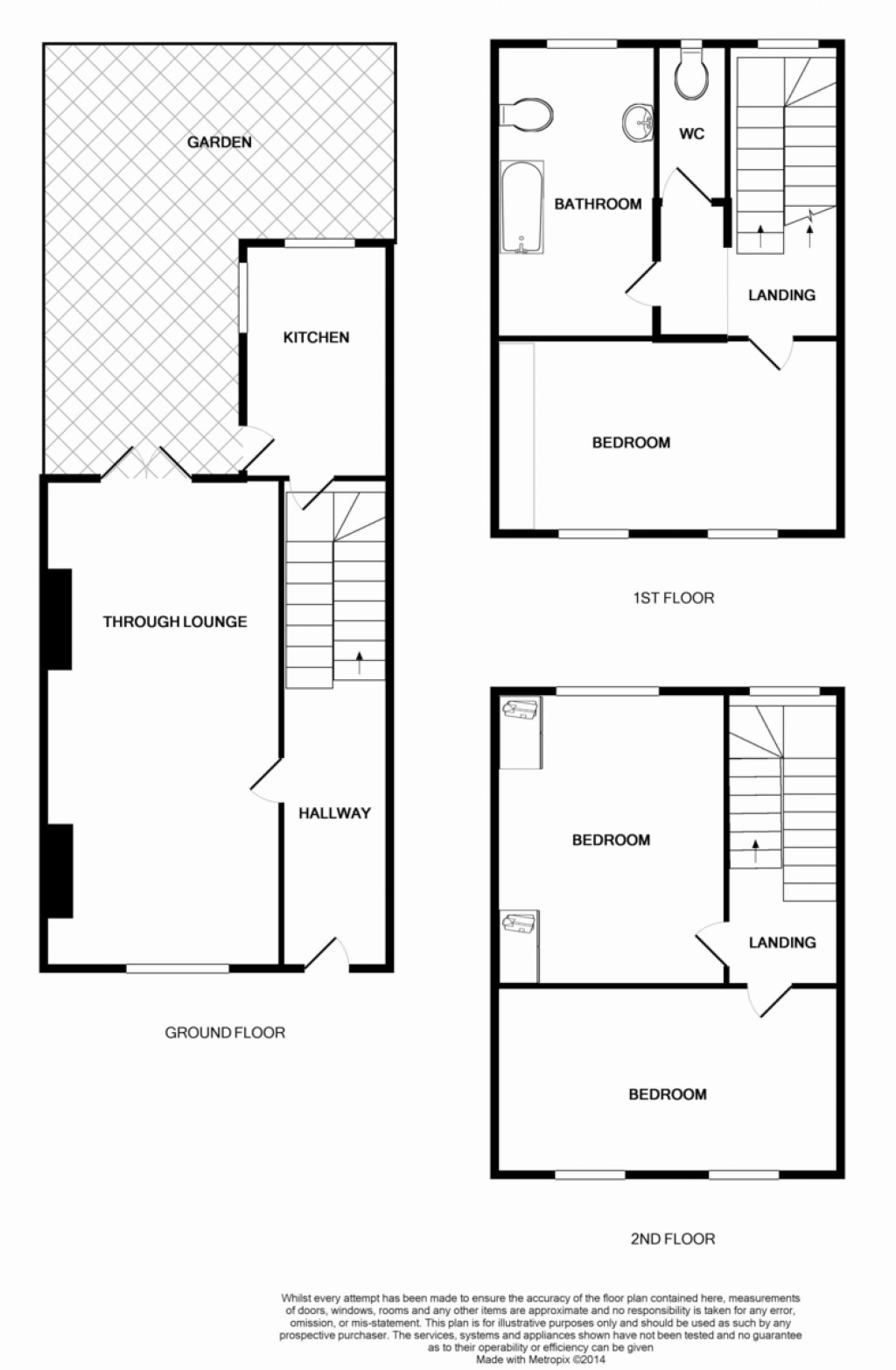 Floorplans For Axminster Road, LONDON