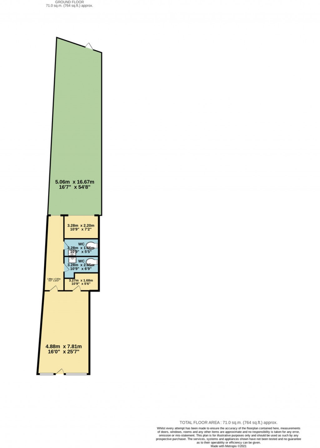 Floorplans For Lordship Lane, LONDON