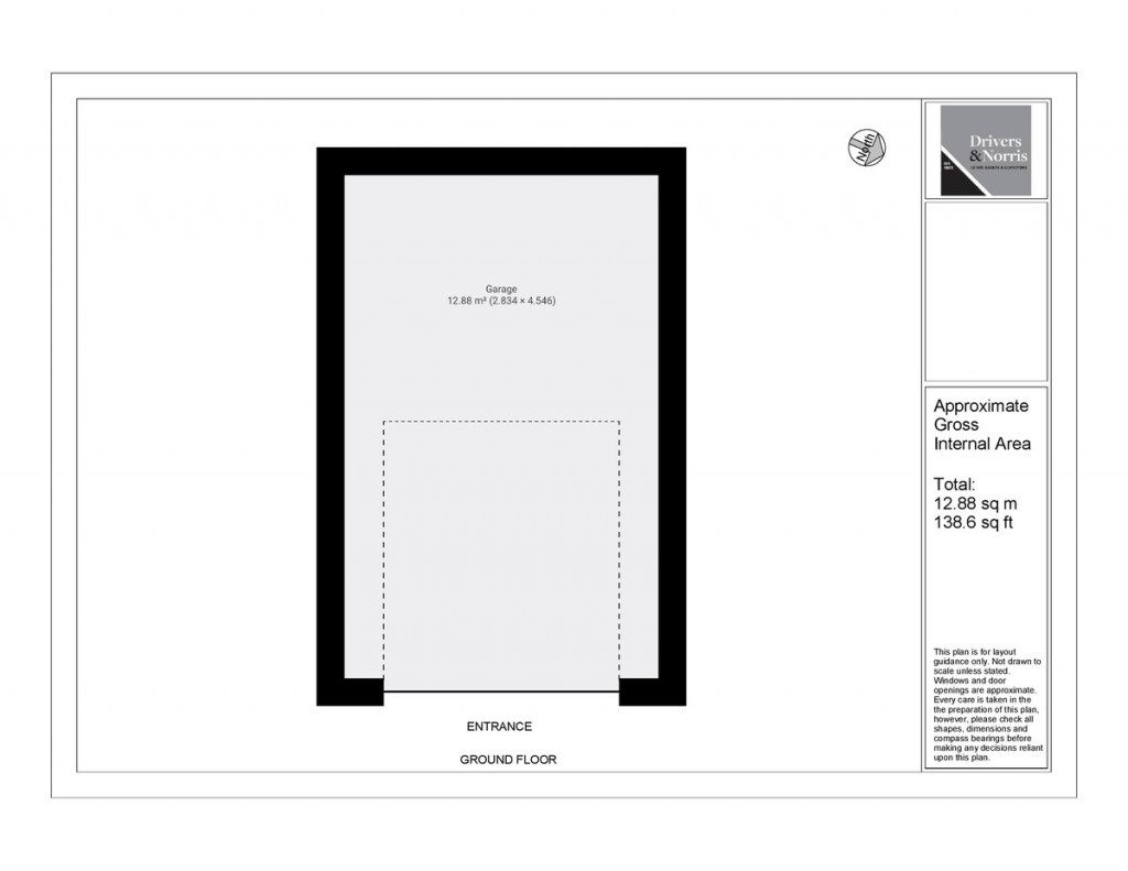 Floorplans For Lancaster Gardens, Rear of Chambers Gardens