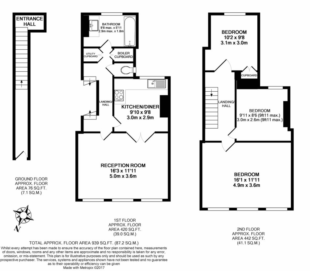 Floorplans For Ronalds Road, London