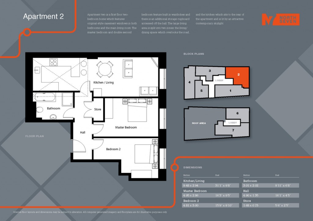 Floorplans For Parkhurst Road, London