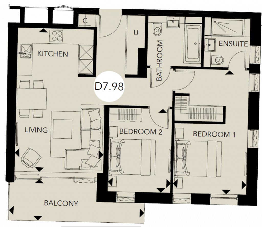 Floorplans For The Nature Collection, Woodberry Down