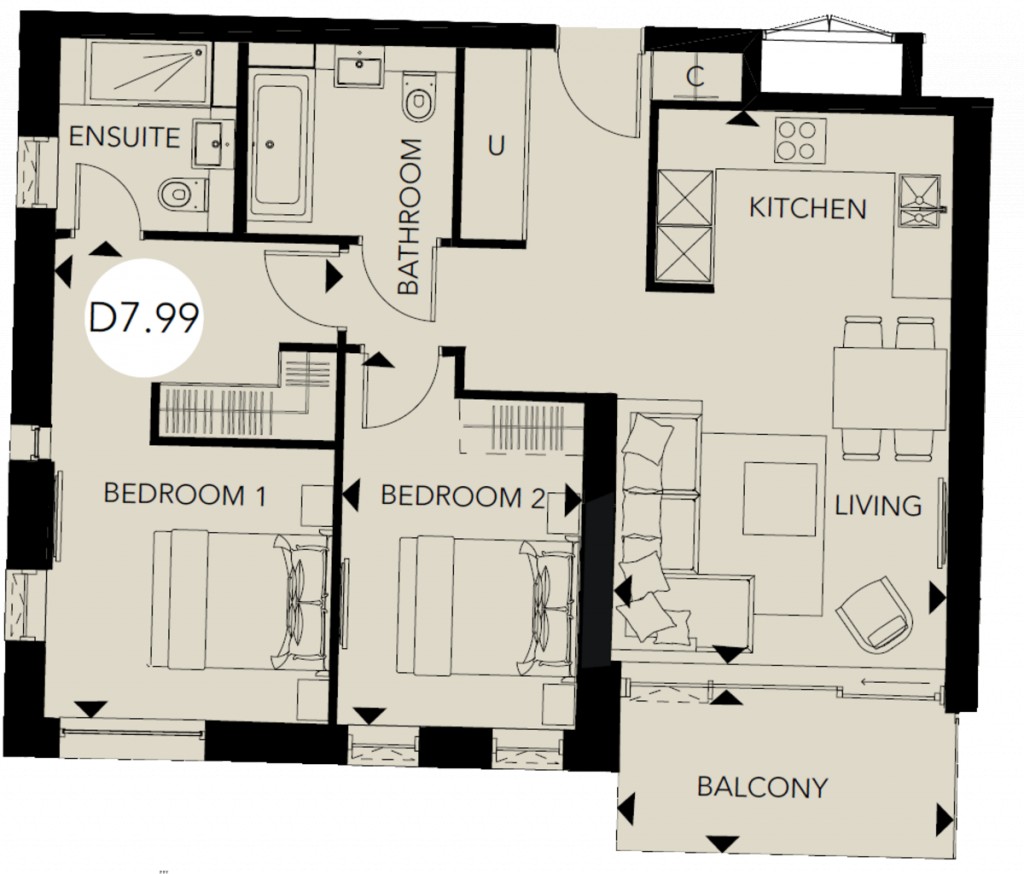 Floorplans For The Nature Collection, Woodberry Down