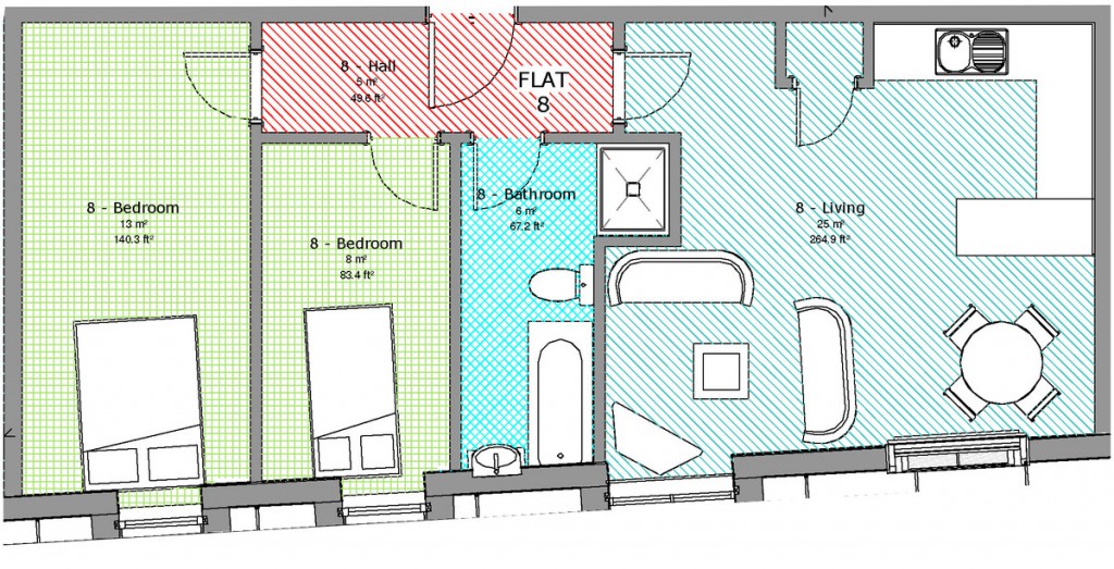 Floorplans For Parkhurst Road, London