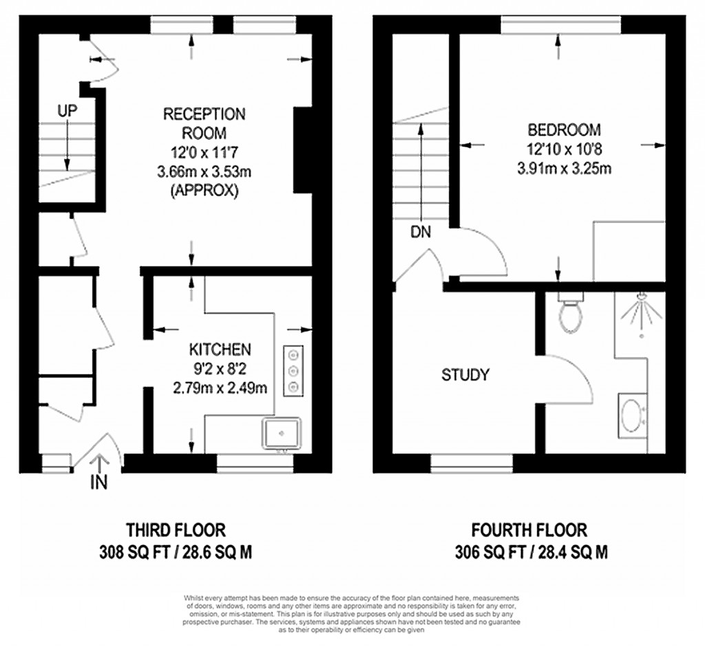 Floorplans For Rollit Street, London