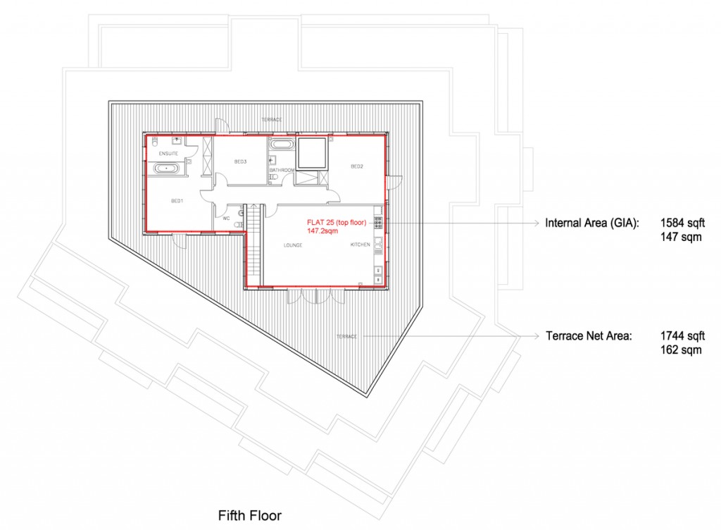 Floorplans For Holmes Road, London