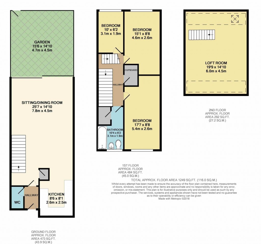 Floorplans For Surr Street, London