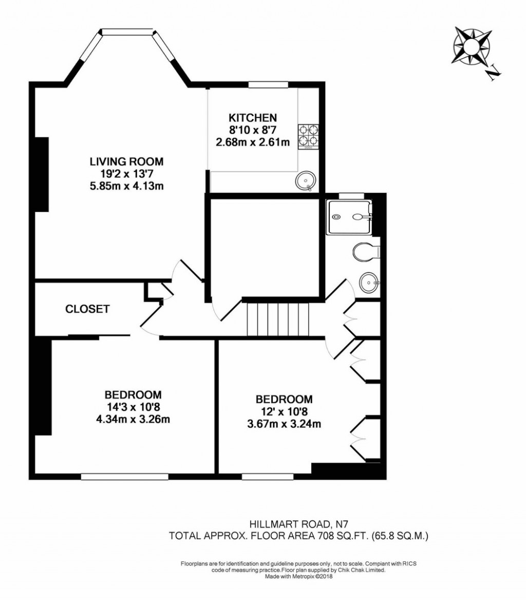 Floorplans For Hillmarton Road, London