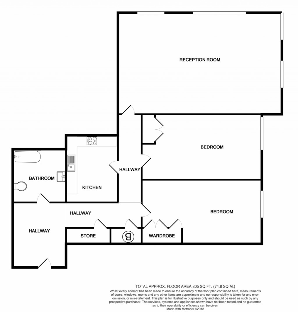 Floorplans For 133 Axminster Road, Islington, N7