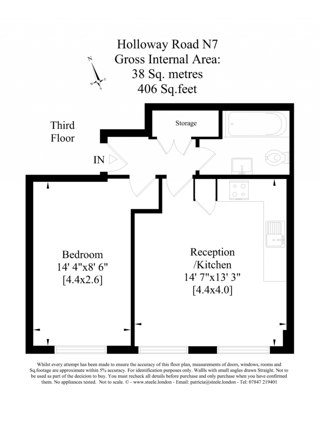 Floorplans For Holloway Road, London