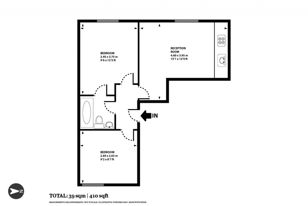 Floorplans For 542 Holloway Road, Islington