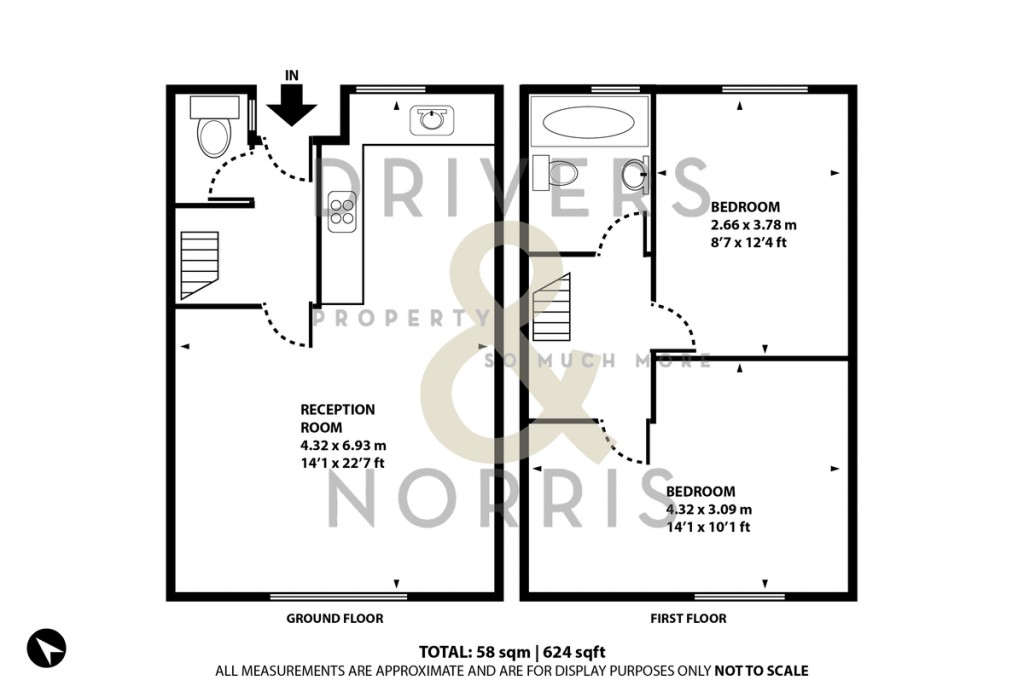 Floorplans For Hillmarton Road, Holloway, London