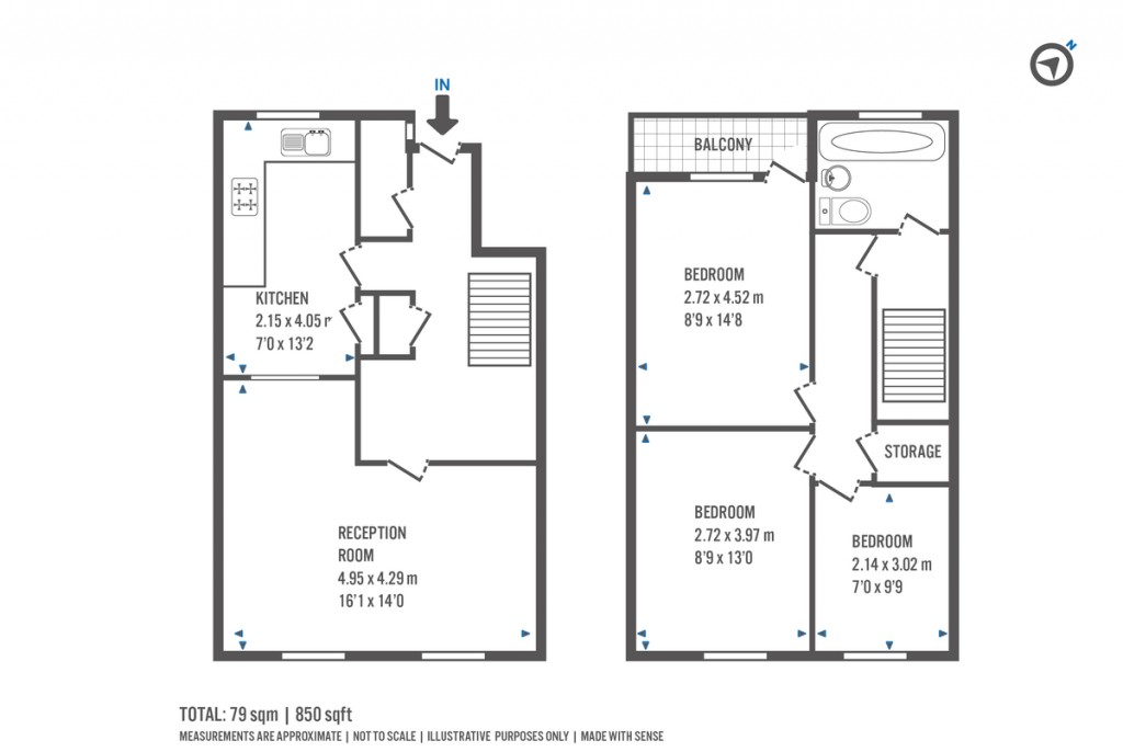 Floorplans For New Orleans Walk, London