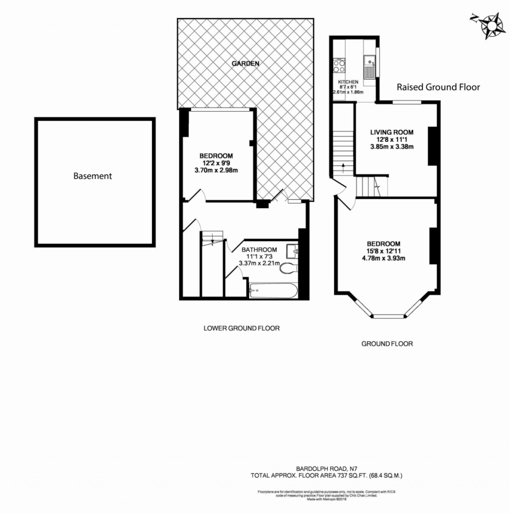 Floorplans For Bardolph Road, London