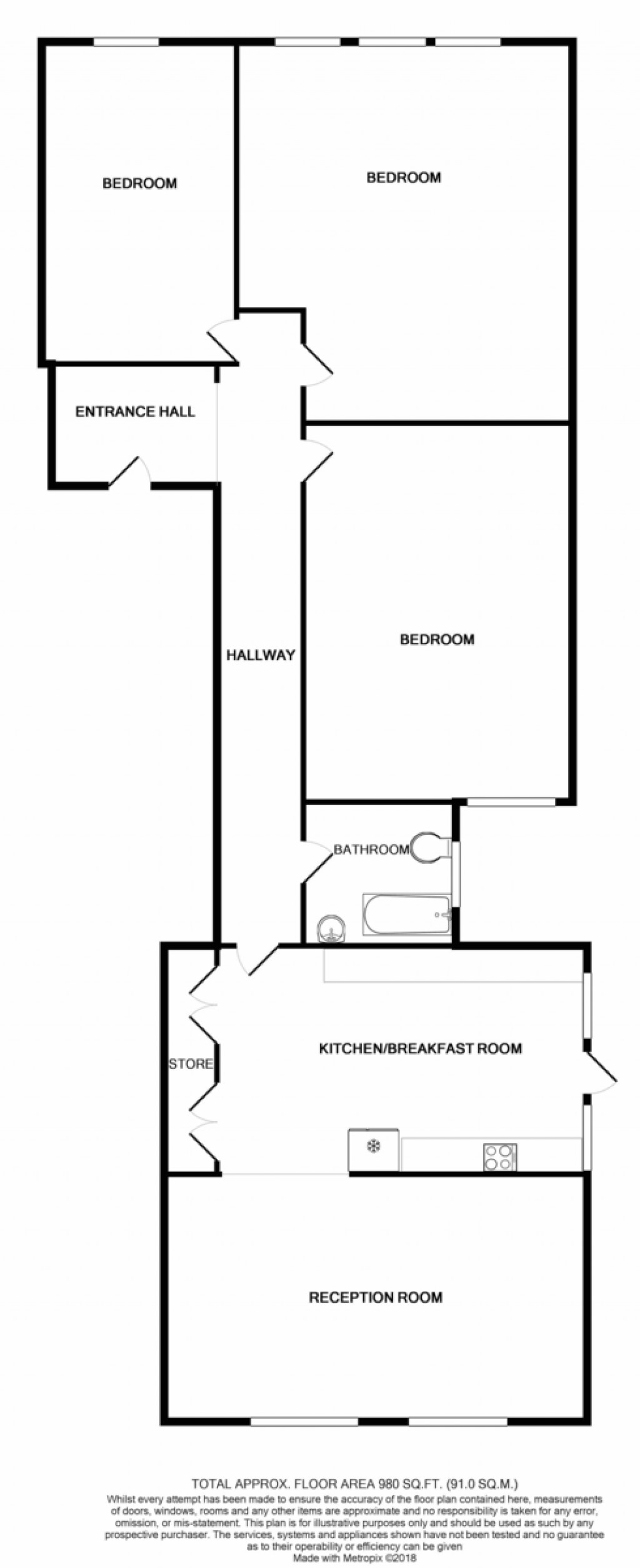 Floorplans For Widdenham Road, Holloway, London