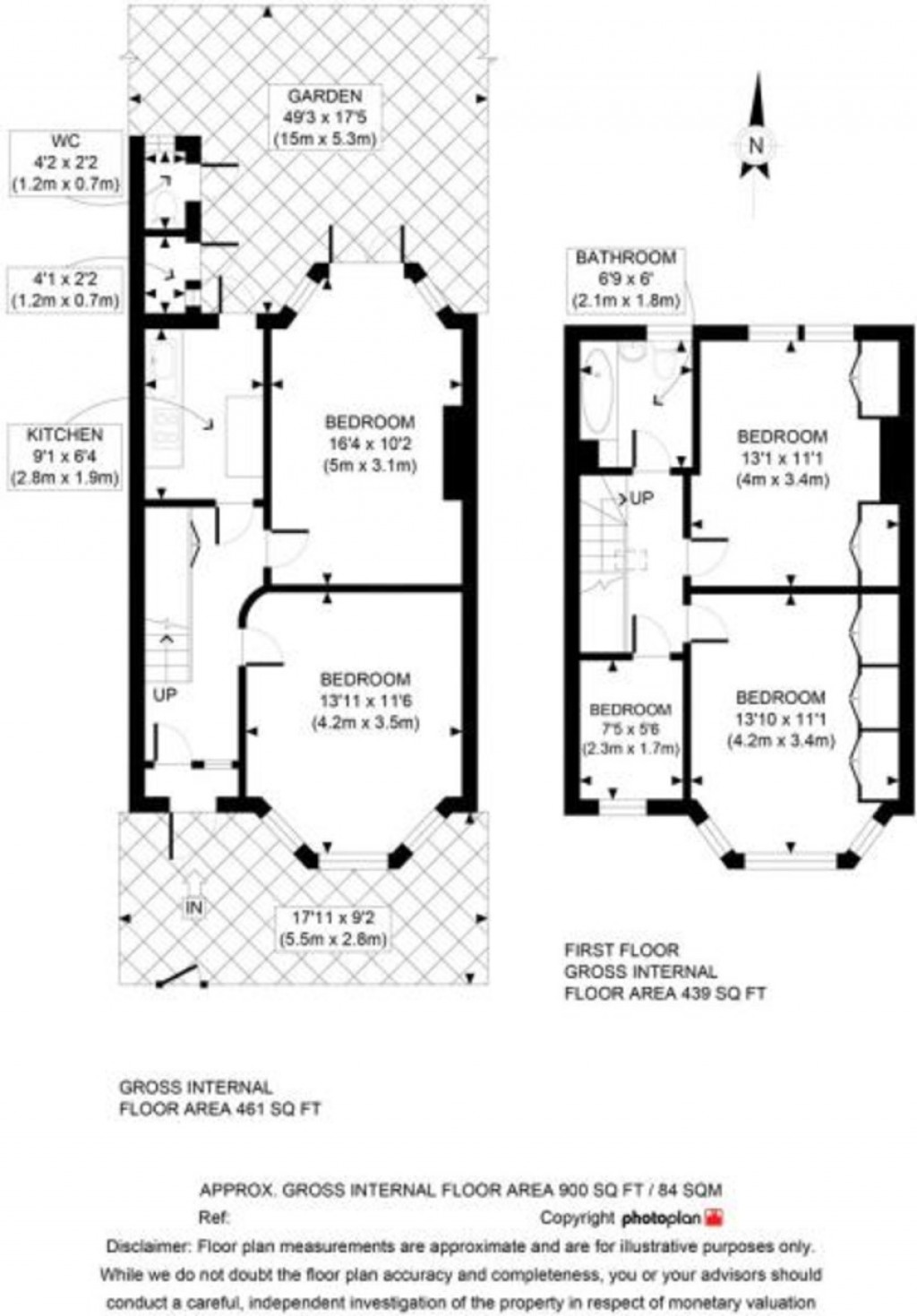 Floorplans For Lyndhurst Road, London