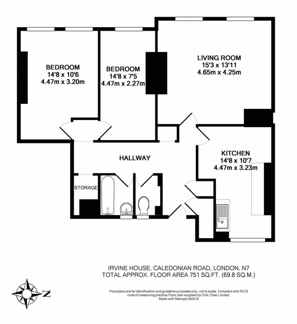 Floorplans For Caledonian Road, London