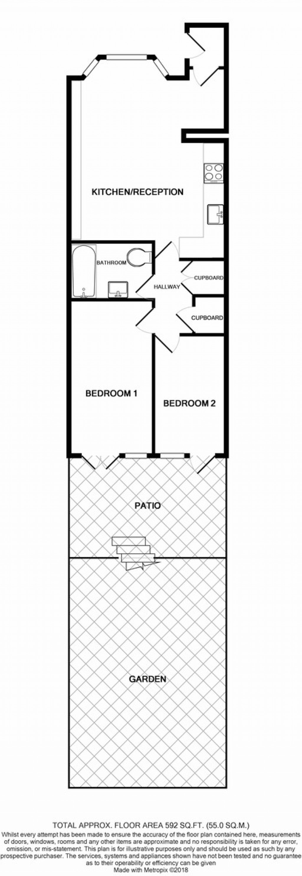 Floorplans For Medina Road, Islington, London