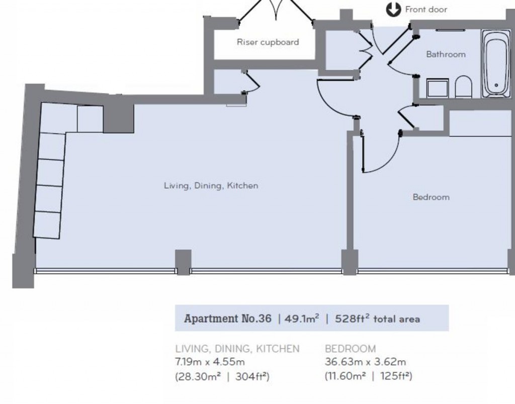 Floorplans For Whittington House, 766 Holloway Road