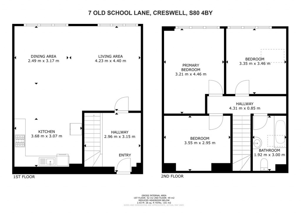 Floorplans For Caledonian Road, Barnsbury
