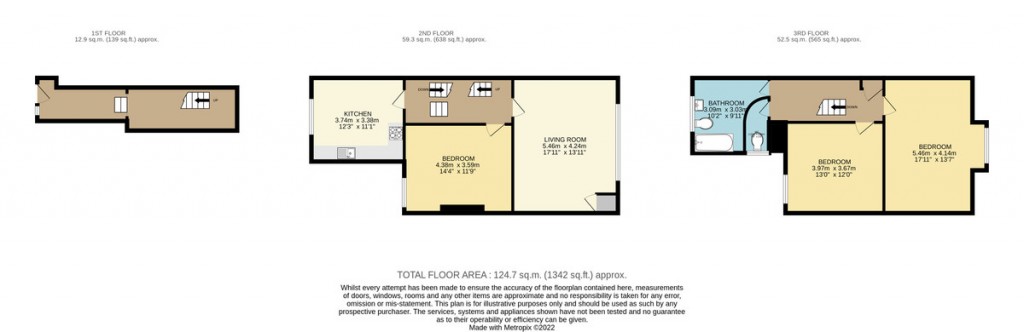 Floorplans For Caledonian Road, Barnsbury