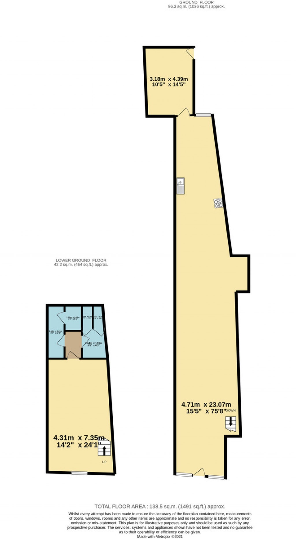 Floorplans For St John Street, Angel