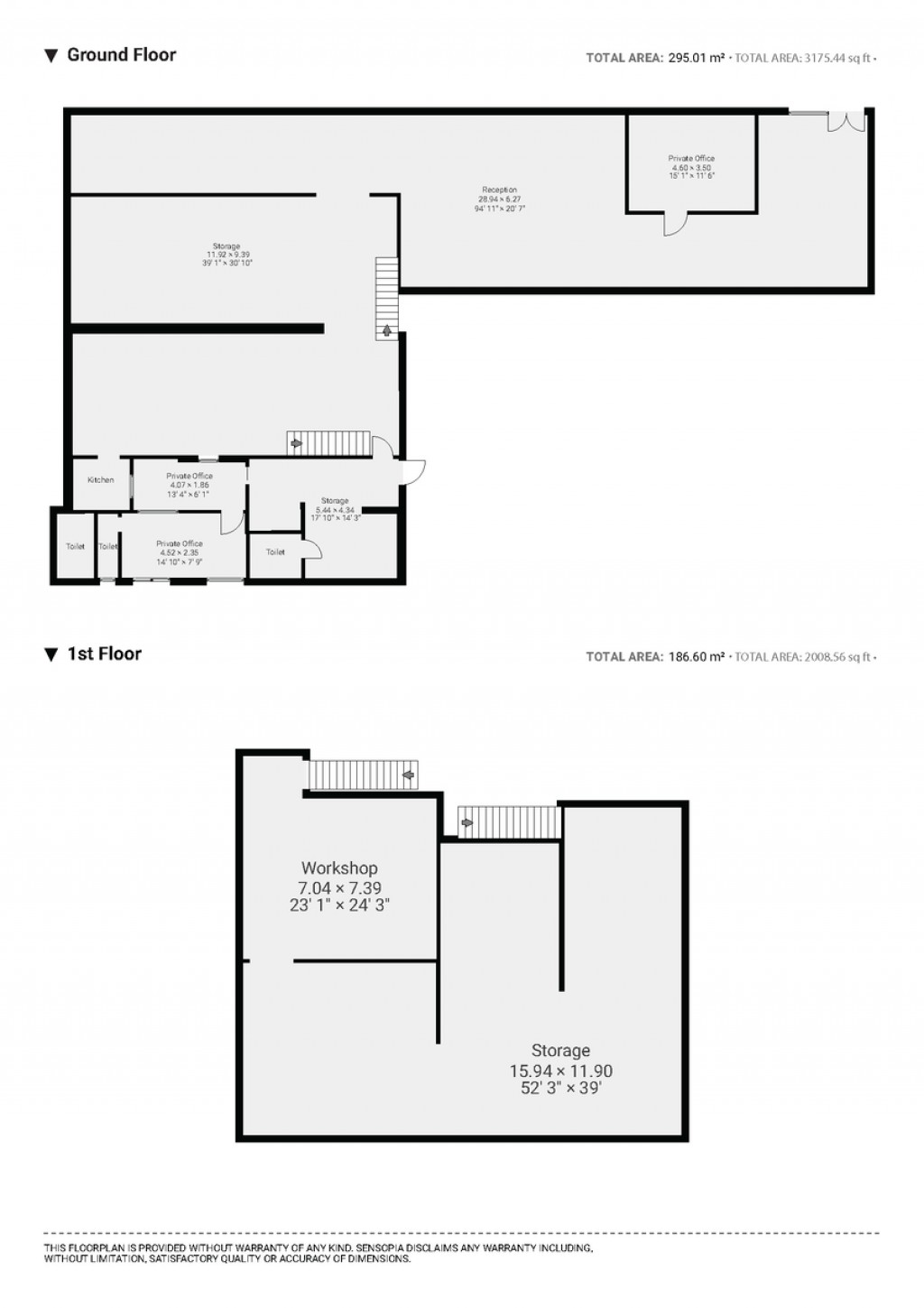 Floorplans For Seven Sister Road, South Tottenham