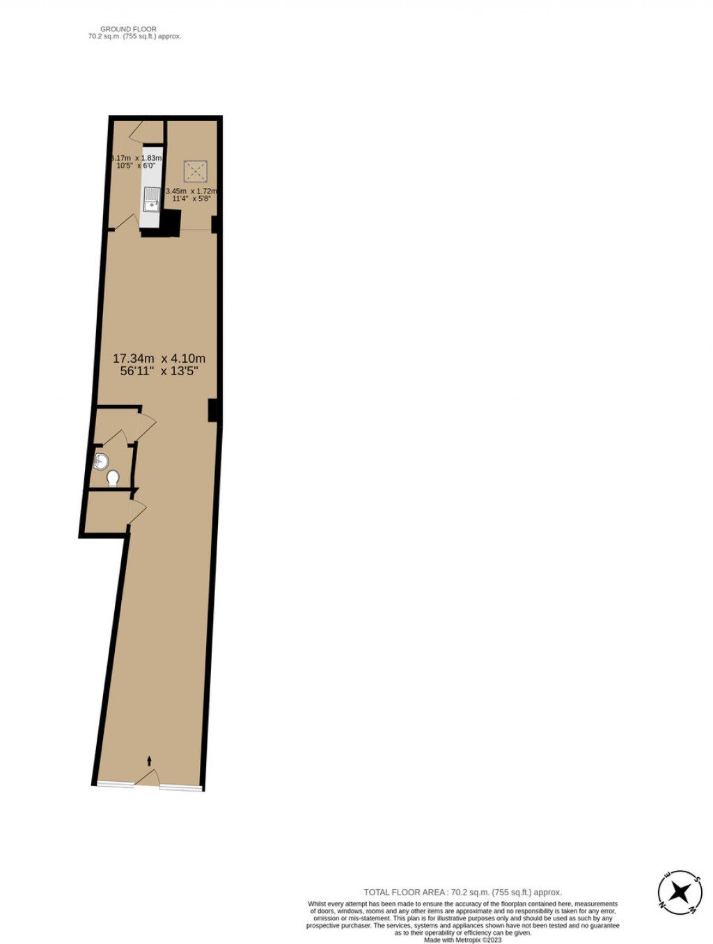 Floorplans For Essex Road, Islington