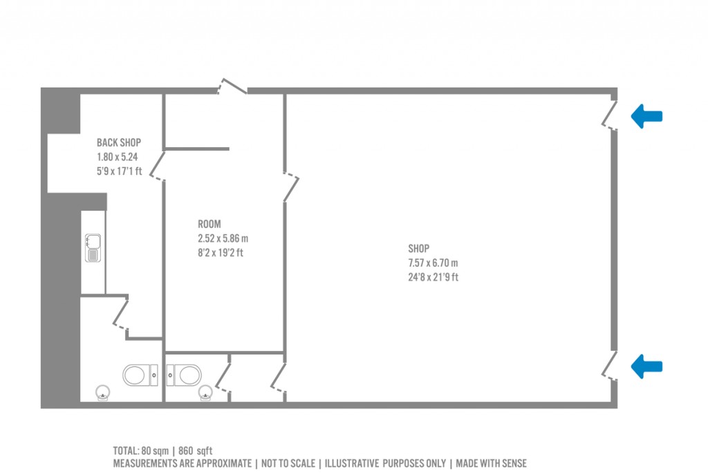 Floorplans For Brecknock Road, Camden