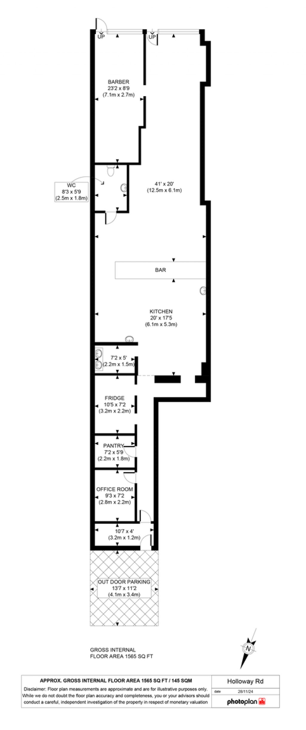 Floorplans For Holloway Road, Holloway
