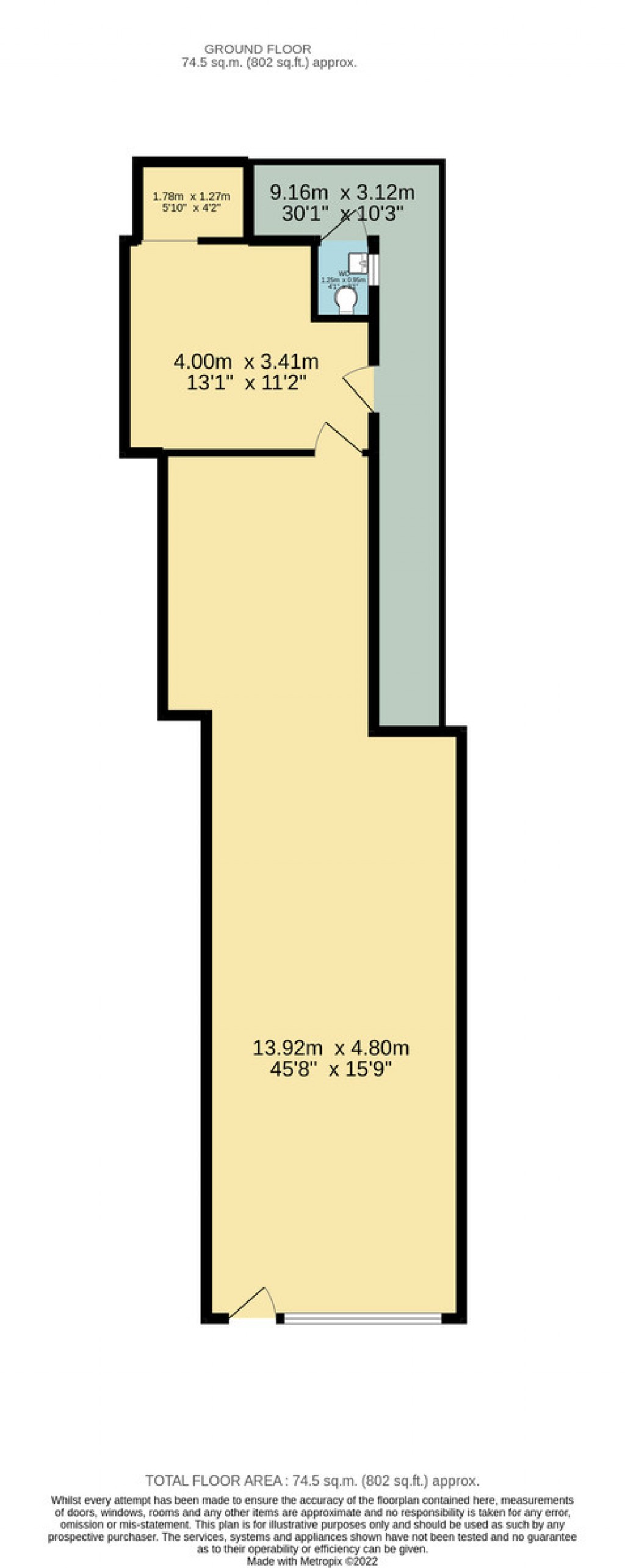 Floorplans For Tottenham Lane, Hornsey