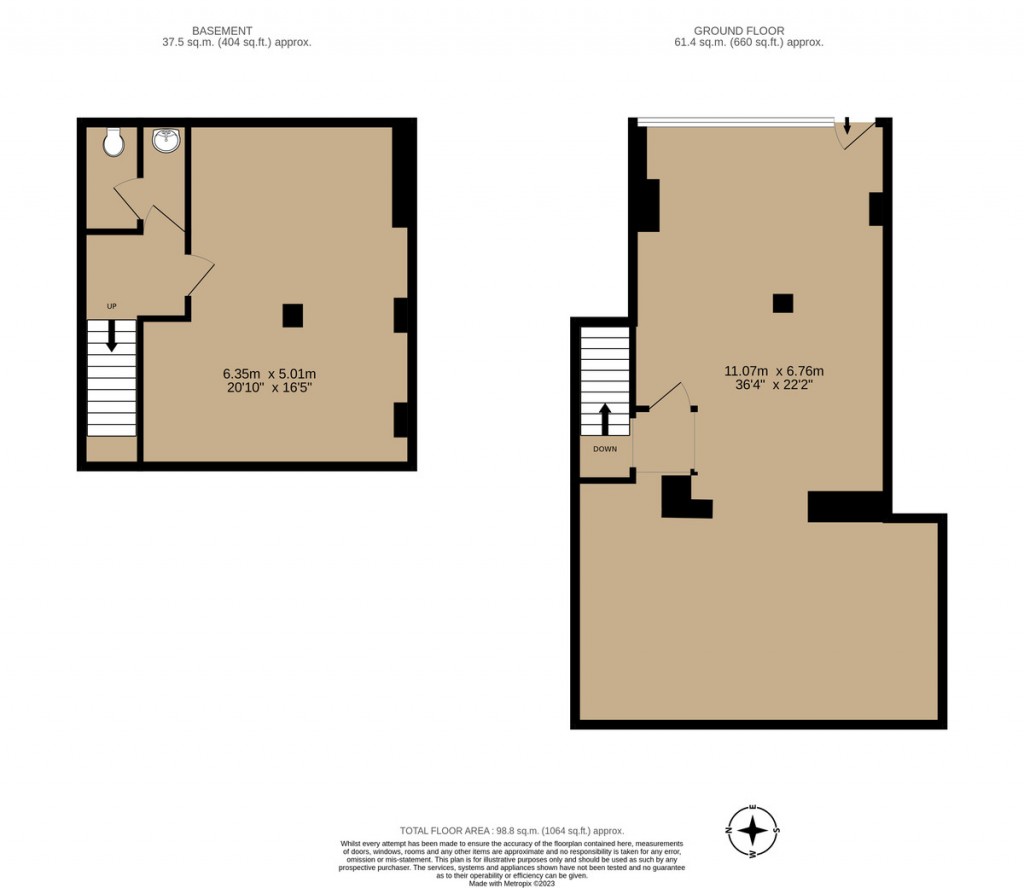 Floorplans For Whitecross Street, Barbican
