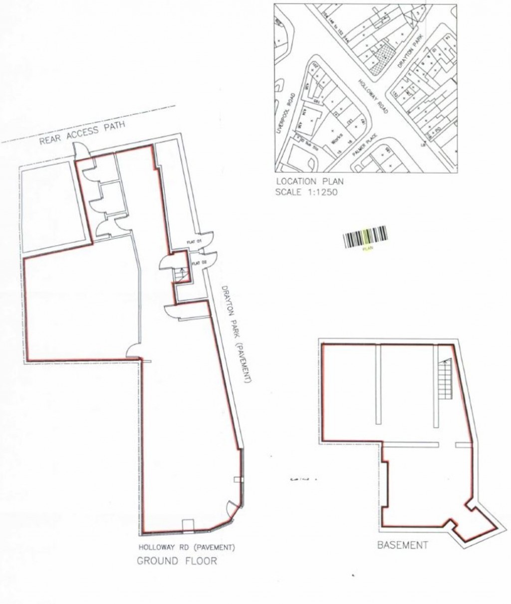 Floorplans For Holloway Road, Holloway