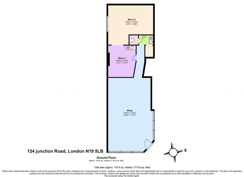 Floorplans For Junction Road, Dartmouth Park, Islington