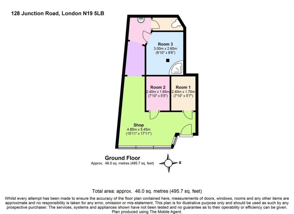 Floorplans For Junction Road, Dartmouth Park, Islington