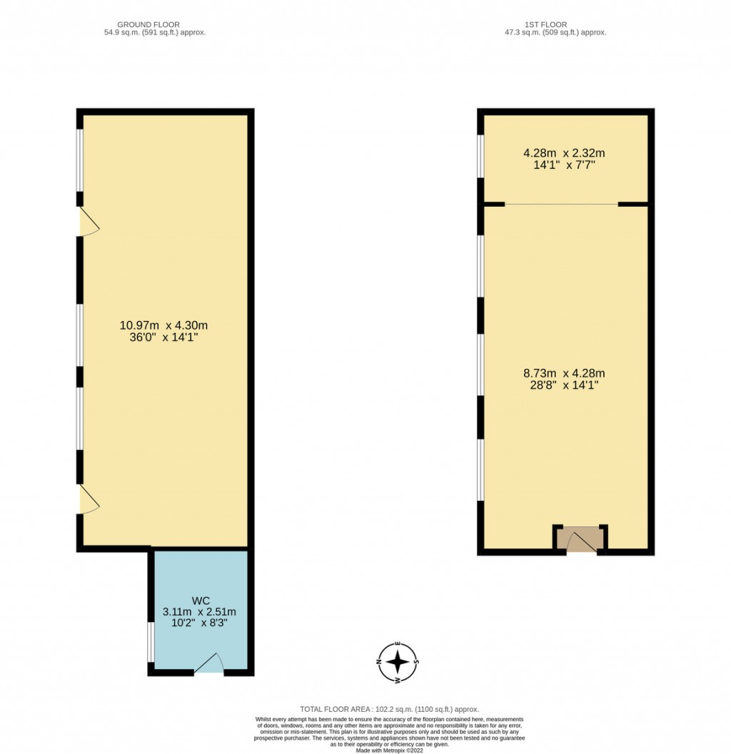 Floorplans For Hornsey Road, Hornsey