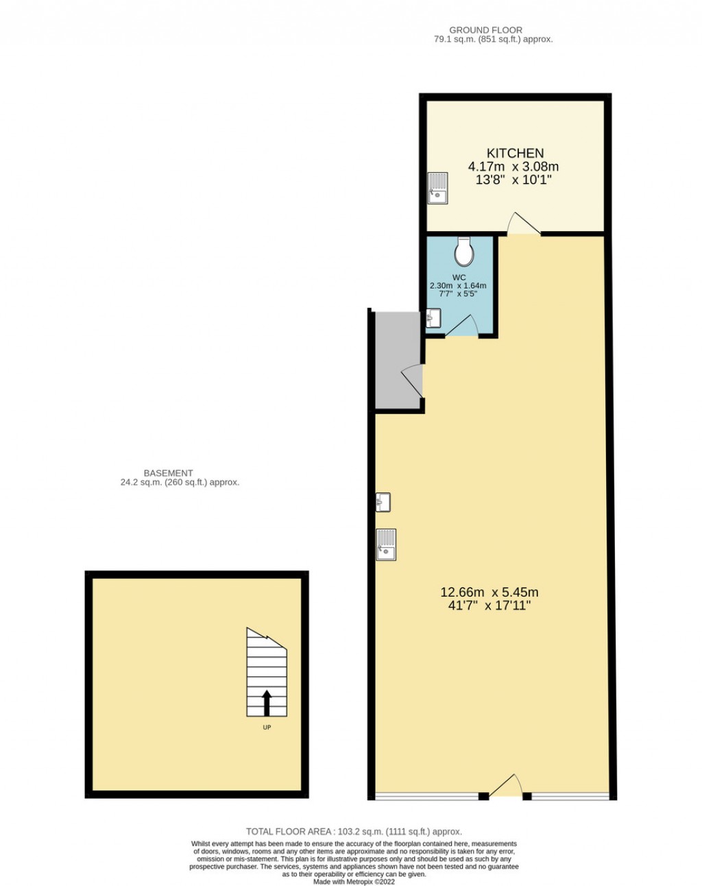 Floorplans For Muswell HIll Broadway, London