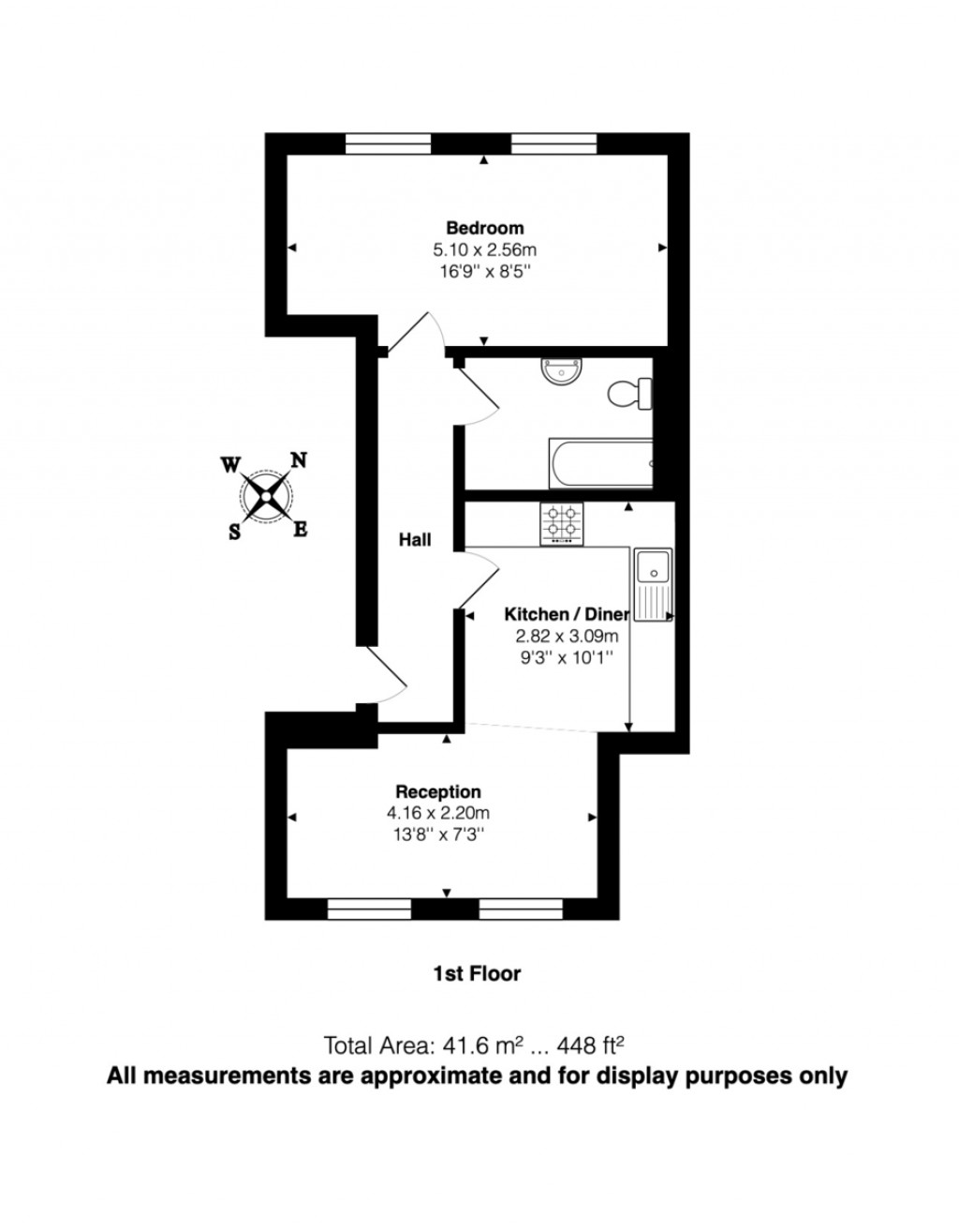 Floorplans For Seven Sisters Road, Holloway