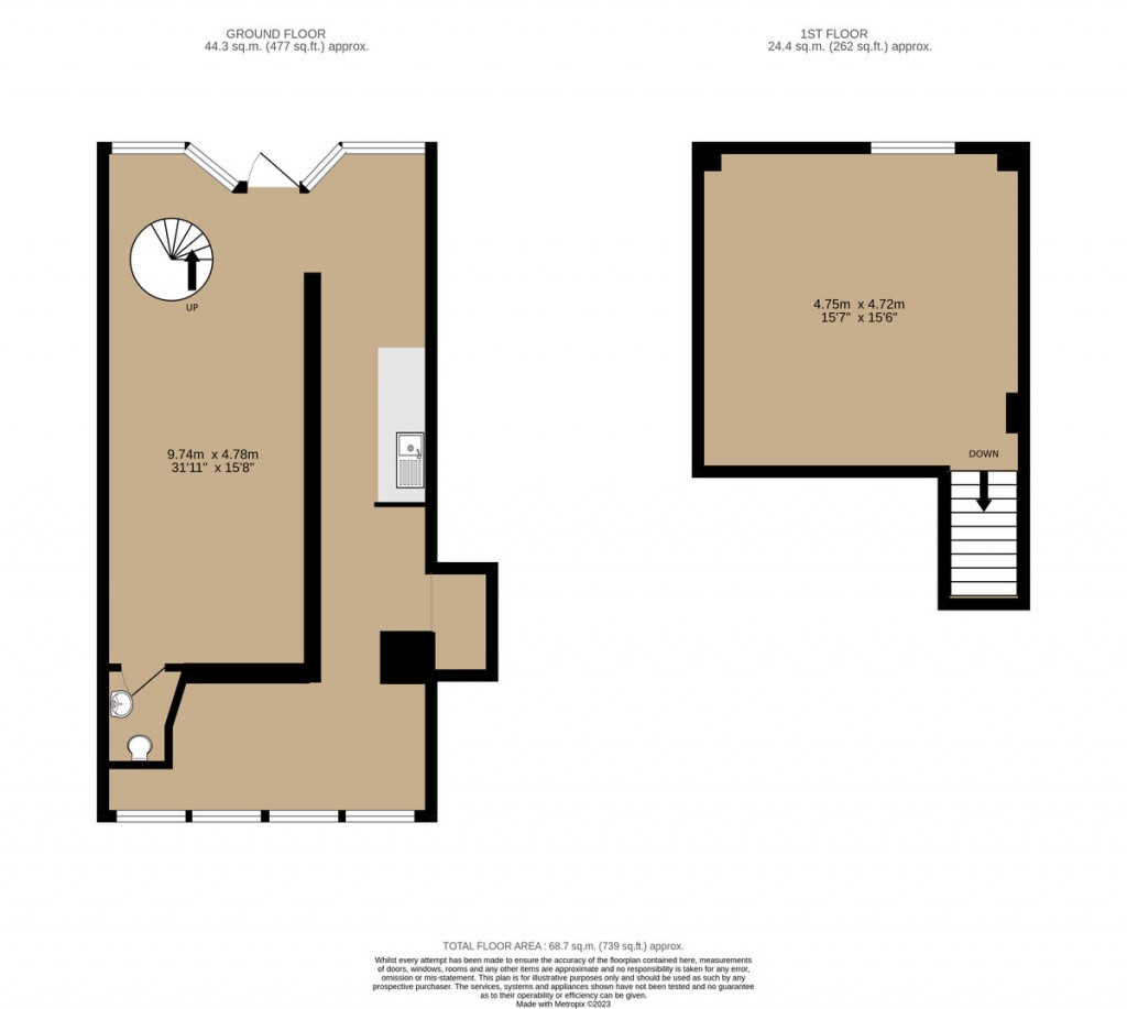 Floorplans For Highbury Park, Islington