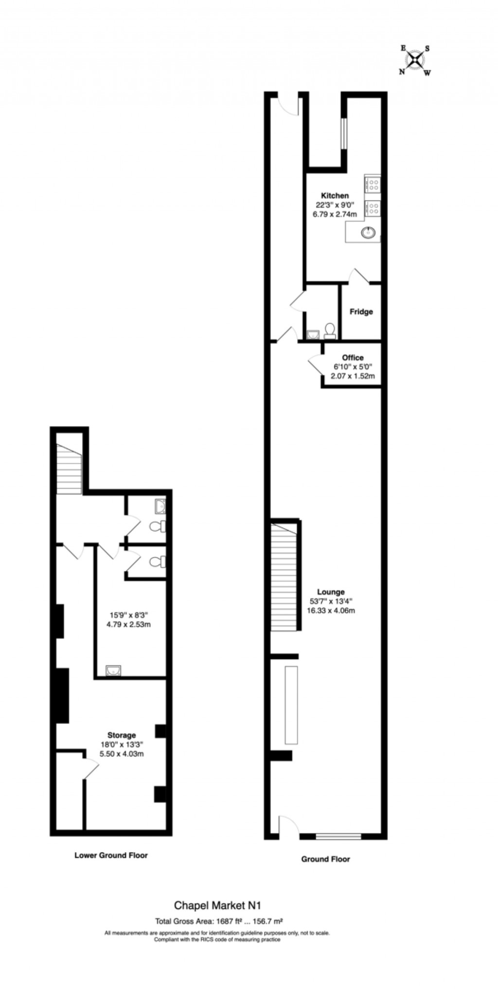 Floorplans For Chapel Market, Angel