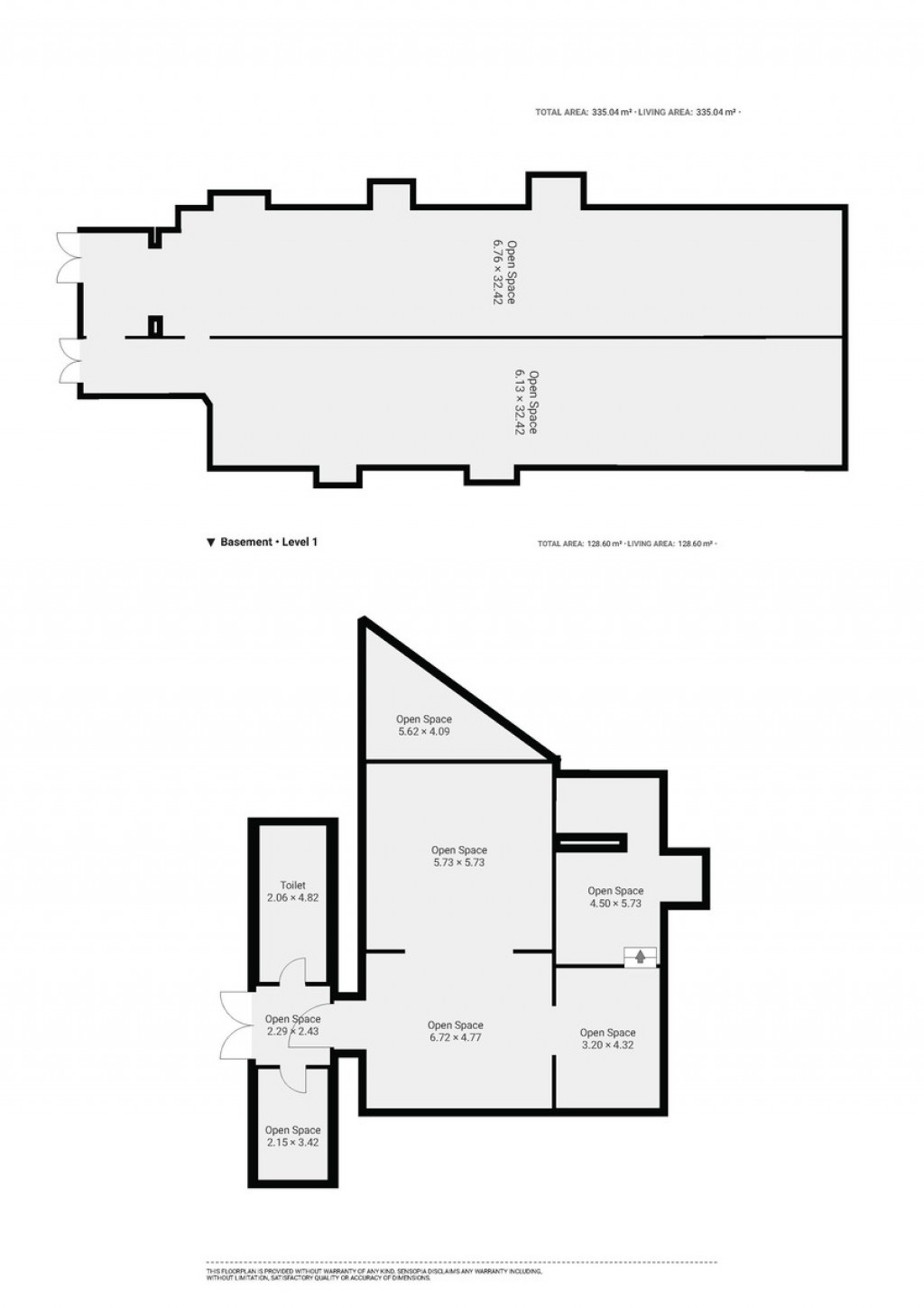Floorplans For Robert Street, Embankment