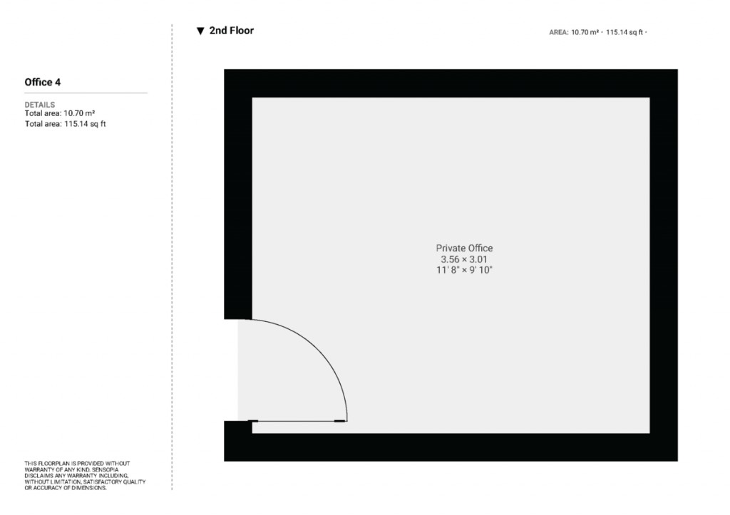 Floorplans For Seven Sister Road, Finsbury Park