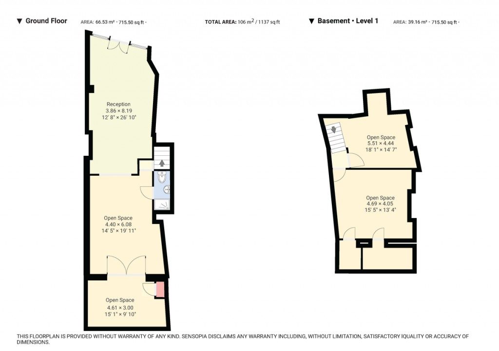 Floorplans For Essex Road, Islington