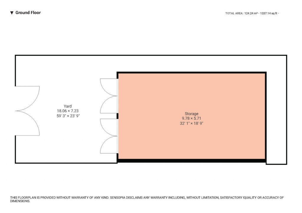 Floorplans For Rear Of, 75  Sydney Road