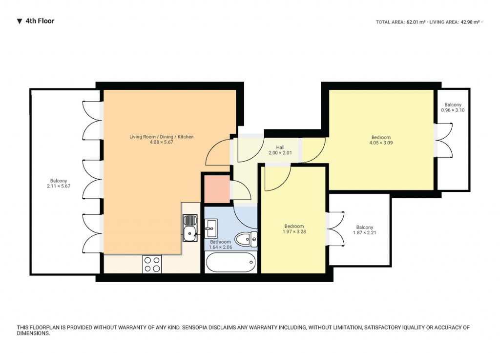 Floorplans For Holloway Road, Islington