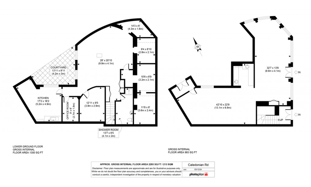 Floorplans For Caledonian Road