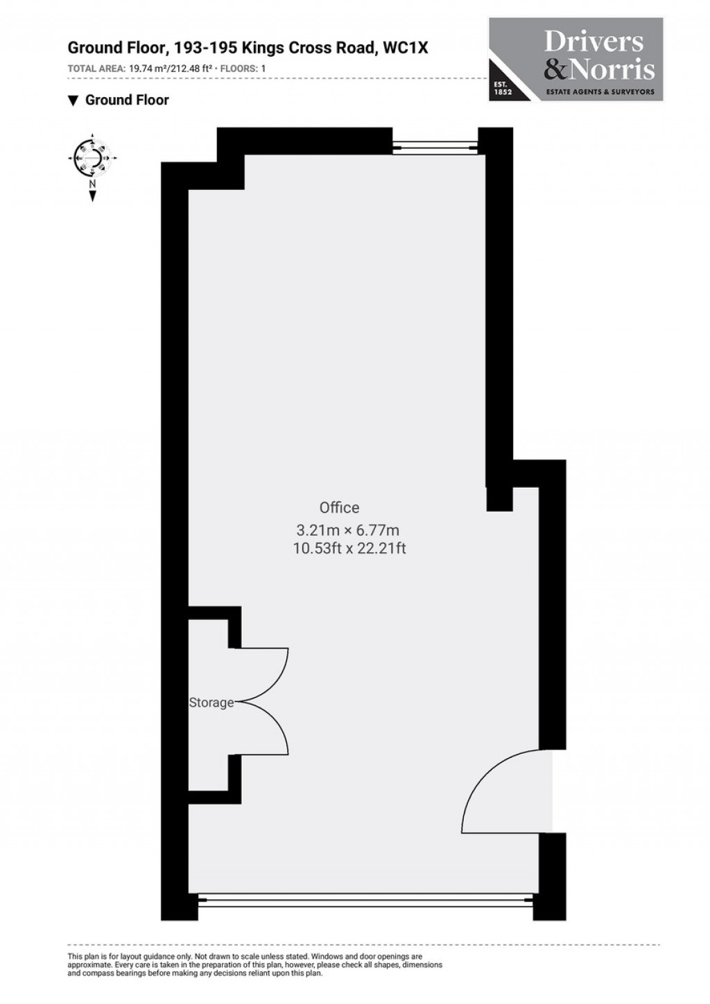 Floorplans For Kings Cross Road, London
