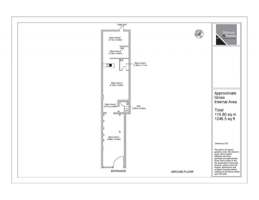Floorplans For Blackstock Road, Finsbury Park, London