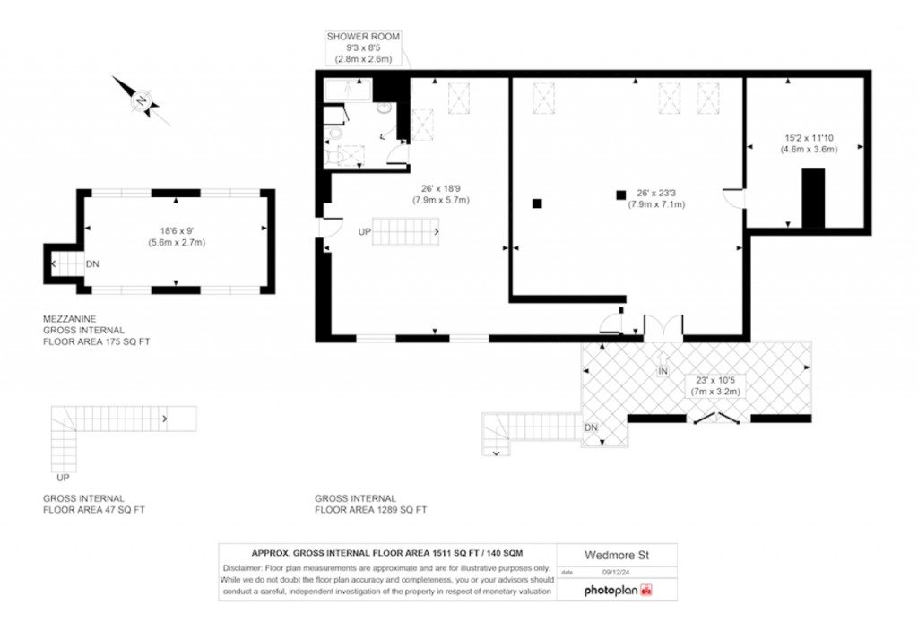 Floorplans For Archway, Islington
