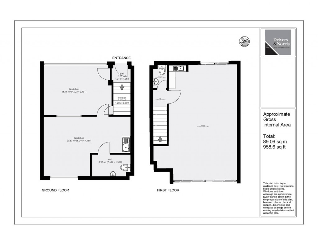 Floorplans For Unit 4b, Highgate High Street